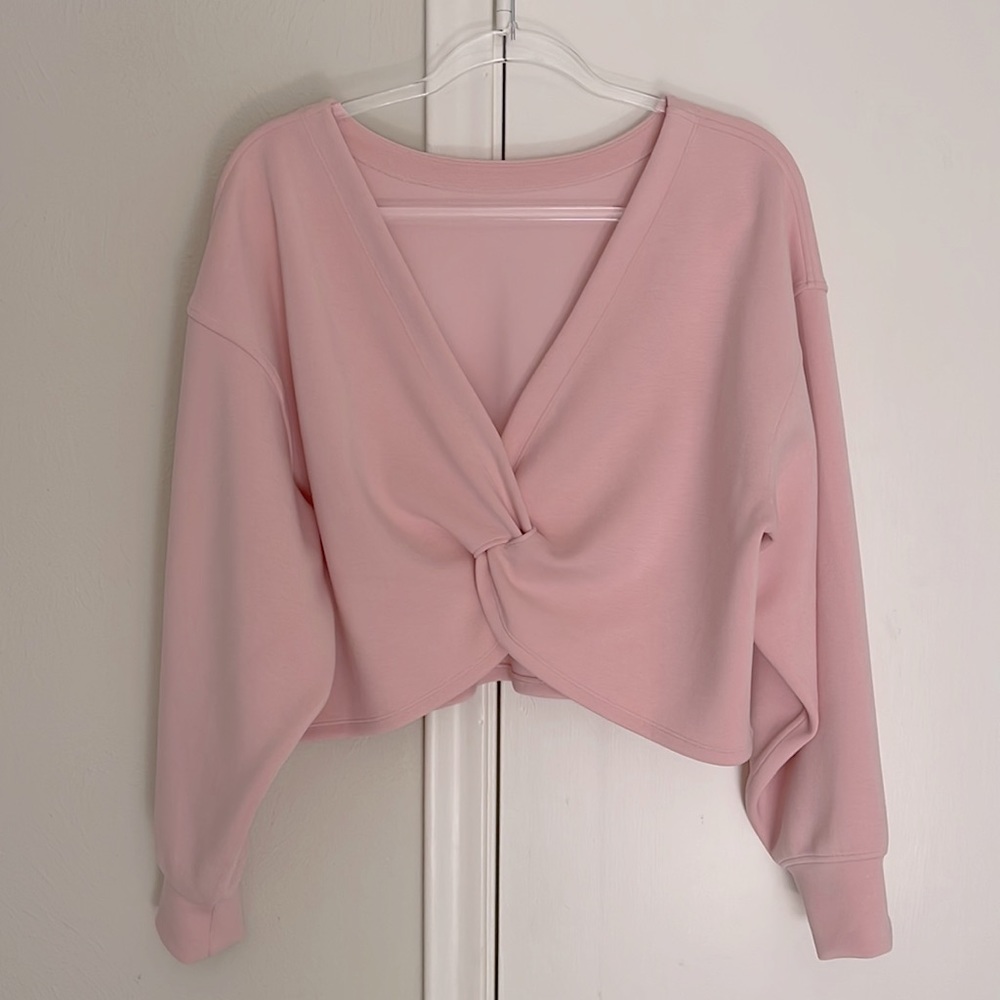 lululemon softspun cropped pullover
